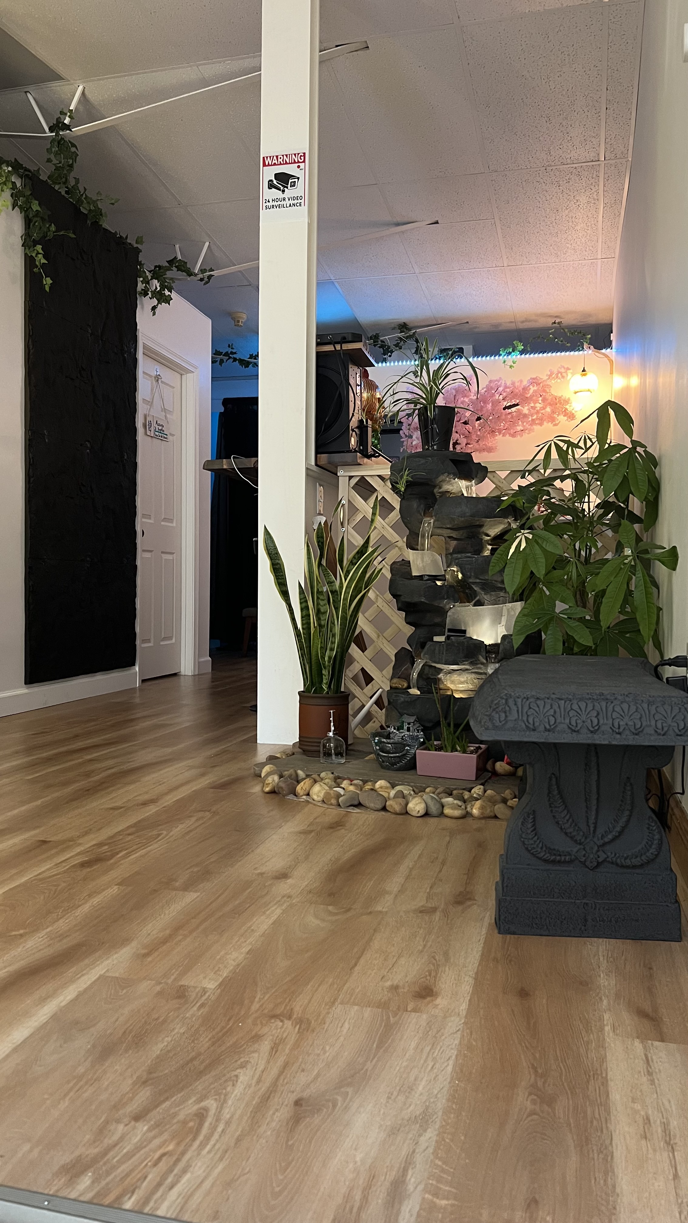 Waterfall space